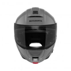 Schuberth C5 Motorhelm -Moto Gear Verkoop C5 donkergrijs detail 2 caef
