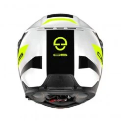Schuberth C5 Eclipse Motorhelm -Moto Gear Verkoop c5 eclipse wit geel achterzijde b845