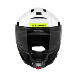 Schuberth C5 Eclipse Motorhelm -Moto Gear Verkoop c5 eclipse wit geel detail 2 db7c