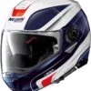 Nolan N100-5 Orbiter Motorhelm -Moto Gear Verkoop nolan n100 5 orbiter blauw wit 1afc