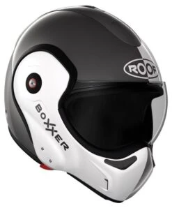Roof BoXXer Face Motorhelm -Moto Gear Verkoop roof boxxer face grijs wit 1 620a