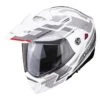 Scorpion ADX-2 Carrera Motorhelm -Moto Gear Verkoop scorpion adx 2 carrera wit zilver f068