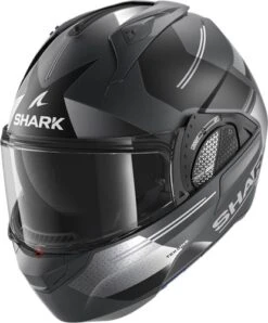 Shark Evo GT Tekline Motorhelm -Moto Gear Verkoop shark evo gt tekline zwart grijs 4a16